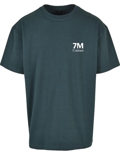 Handball T-Shirt Herren  grün 7M Logo