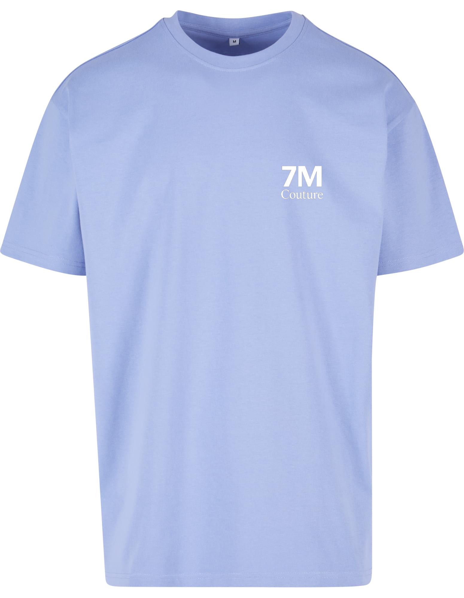 Handball T-Shirt Herren violablau 7M Logo