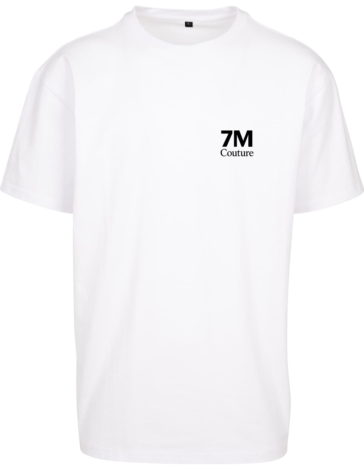 Handball T-Shirt Herren weiß 7M Logo