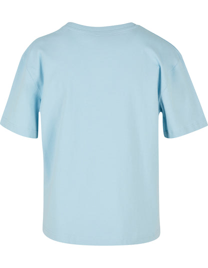 Handball T-Shirt Damen blau 7M Logo