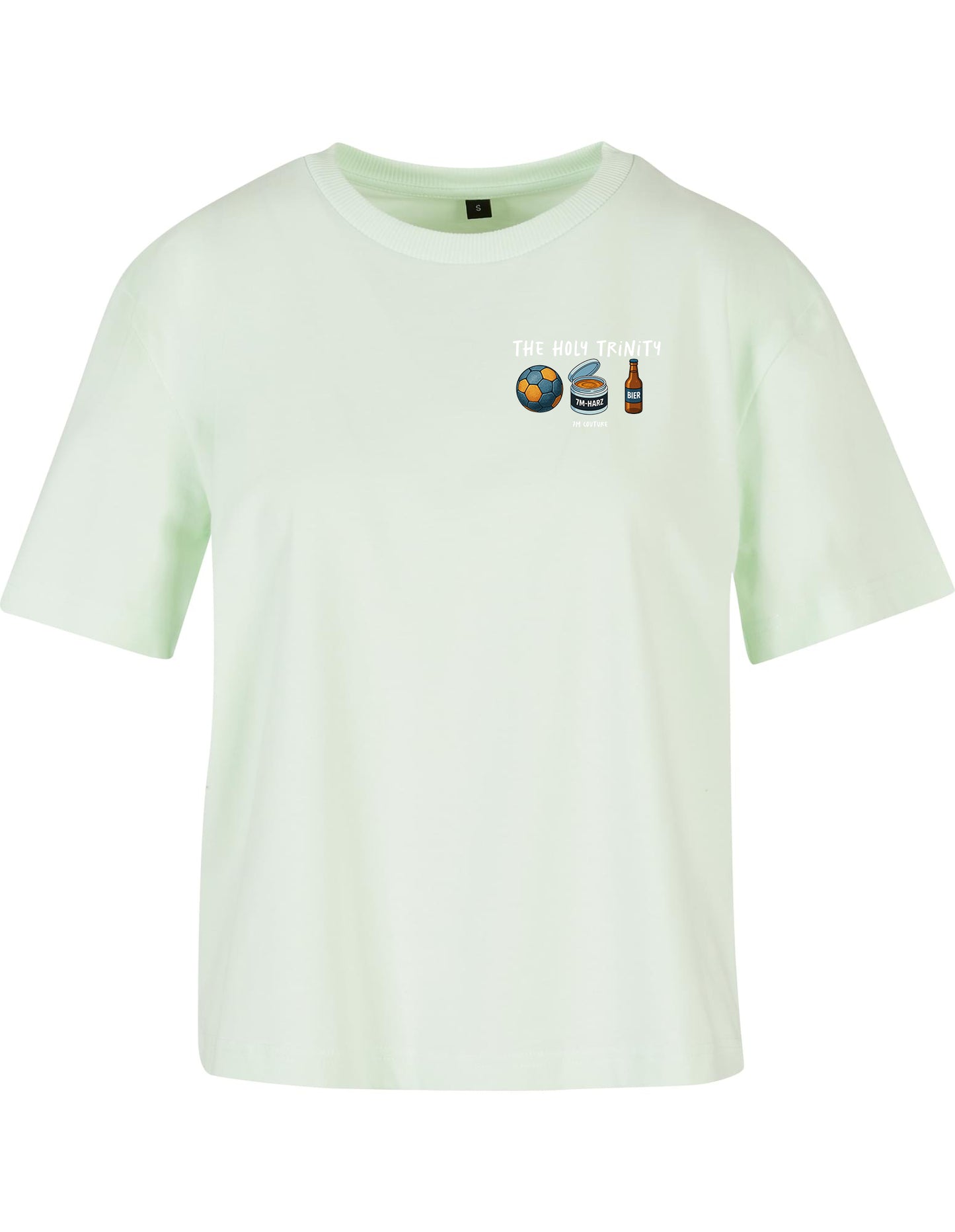 Handball T-Shirt Damen Mint