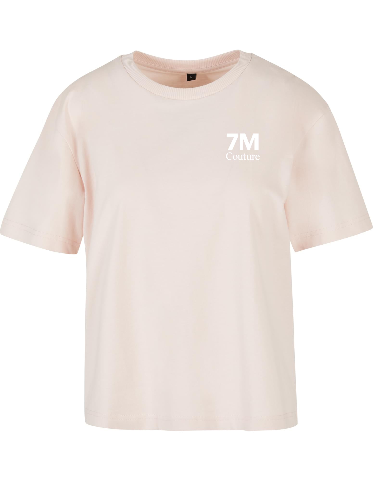 Handball T-Shirt Damen rosa 7M Logo